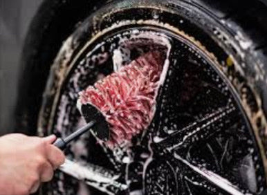 Maxshine PP Handle Car Wheel and Rim Brush (30cm)