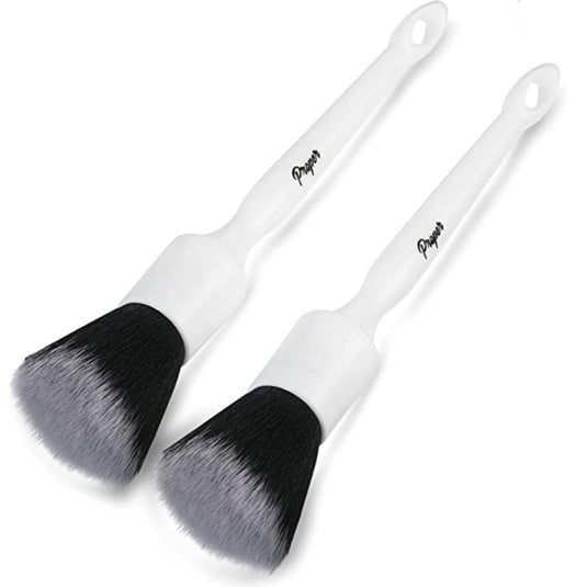Proper Detail Co. Car Detailing Brush Set 2 Pack Soft Detailing Brushes