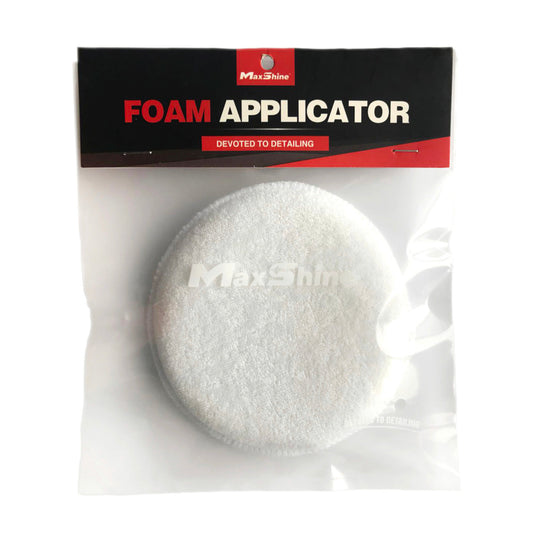 Maxshine UFO Applicator White Microfiber Foam Pad - 2pcs/pack