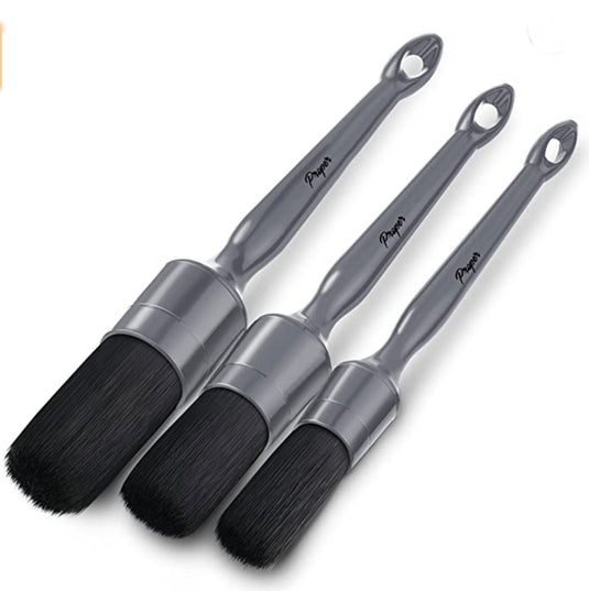 Proper Detail Co. 3 pack Synthetic Detailing Brush Set