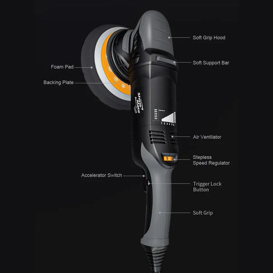 ShineMate DA Polisher 15mm orbit, 5
