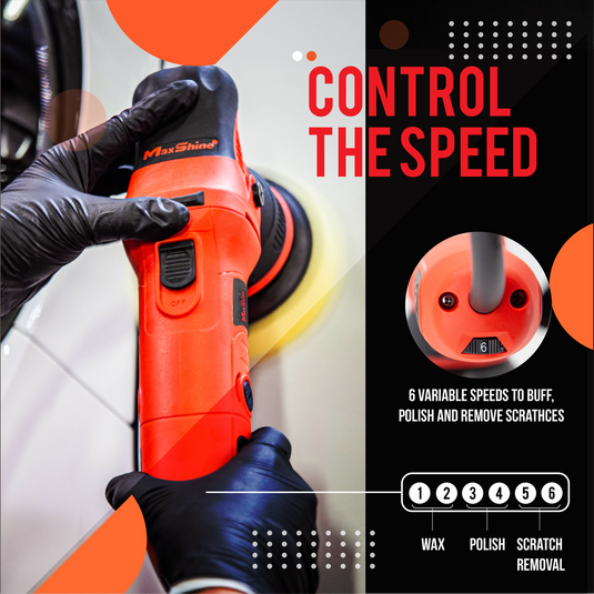 Maxshine M8S V2 8mm/1000W Dual Action Polisher