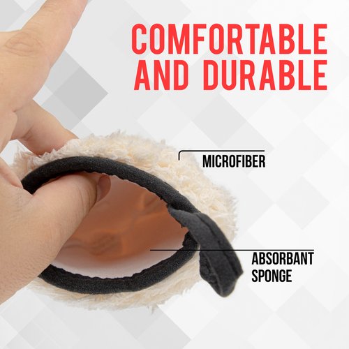 Maxshine Microfiber Finger Wheel Wash Mitt 2pcs/pack