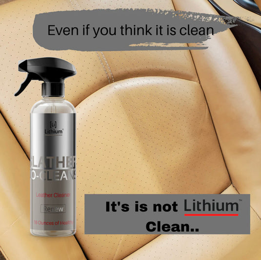 Lithium Car Care Slather Bio-Cleanse Leather Cleaner