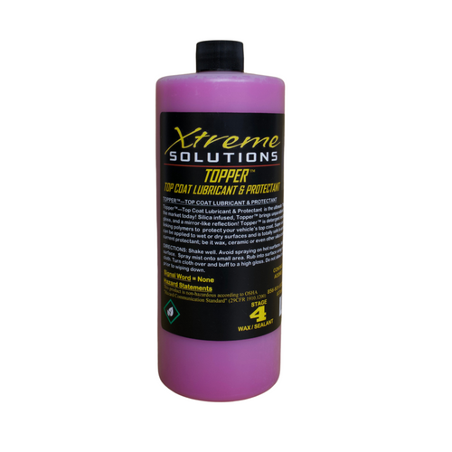 Xtreme Solutions Topper - Top Coat Lubricant & Protectant